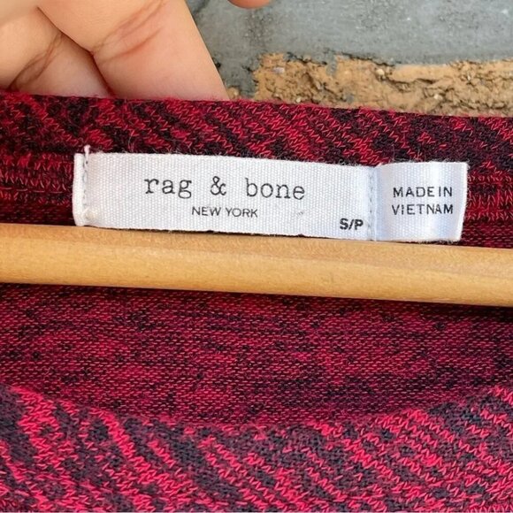 Rag & Bone Hudson Long Sleeve Tee small - Picture 4 of 7